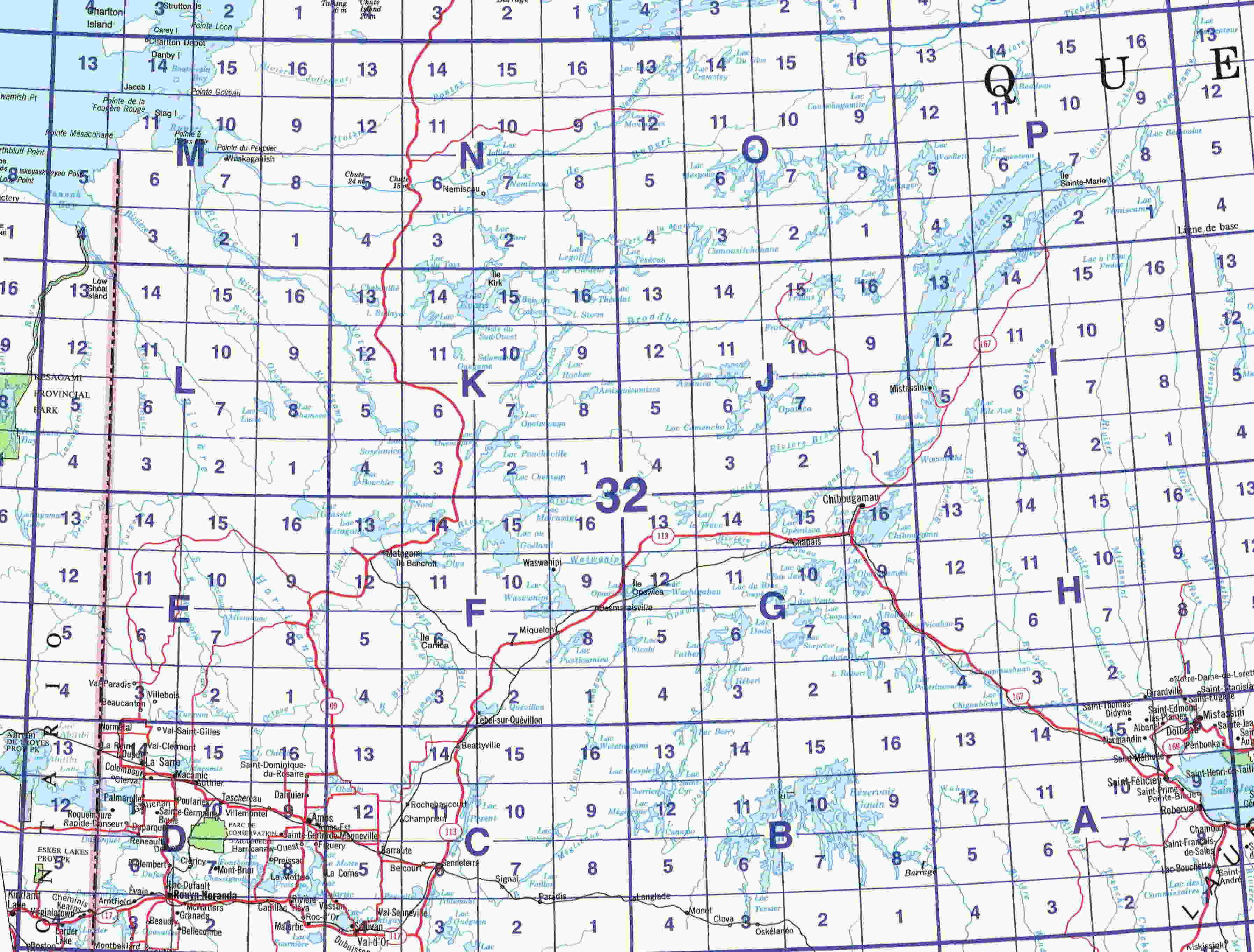 Map 32 Laminated