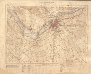Ottawa 1906 Topo Map print